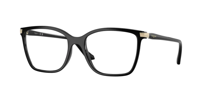 VOGUE EYEWEAR Mujer VOGUE EYEWEAR VO5654 W44 Monturas ópticas Nylon Negro Cuadrada Normal