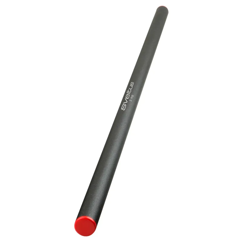 Barra de acero lastrada Sveltus 3kg