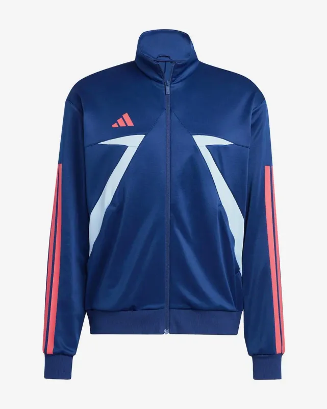 Chaqueta adidas House of Tiro Nations Pack azul rojo - L
