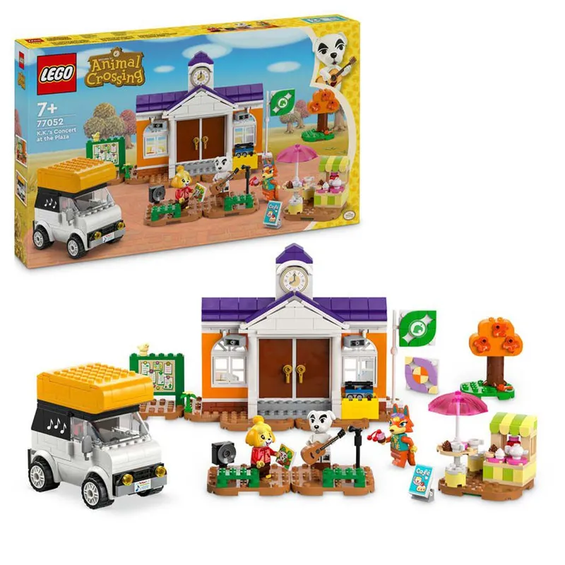 LEGO® Animal Crossing Concierto de Totakeke en la plaza 77052