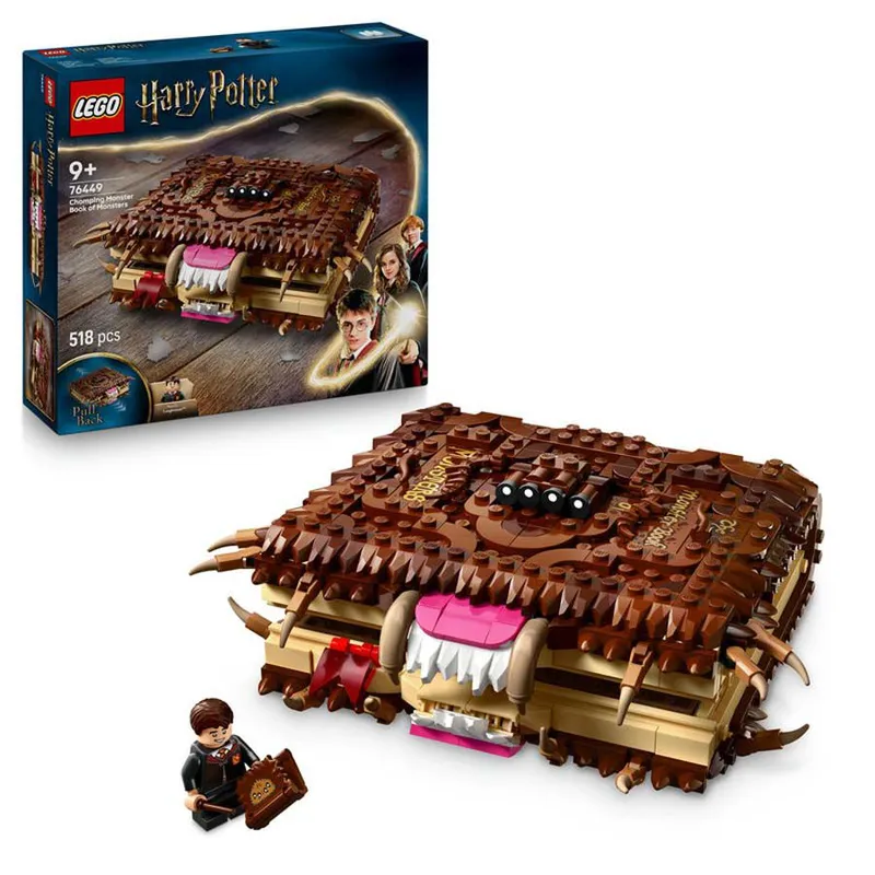 LEGO® Harry Potter TM Monstruoso Libro de los Monstruos Mordedor 76449