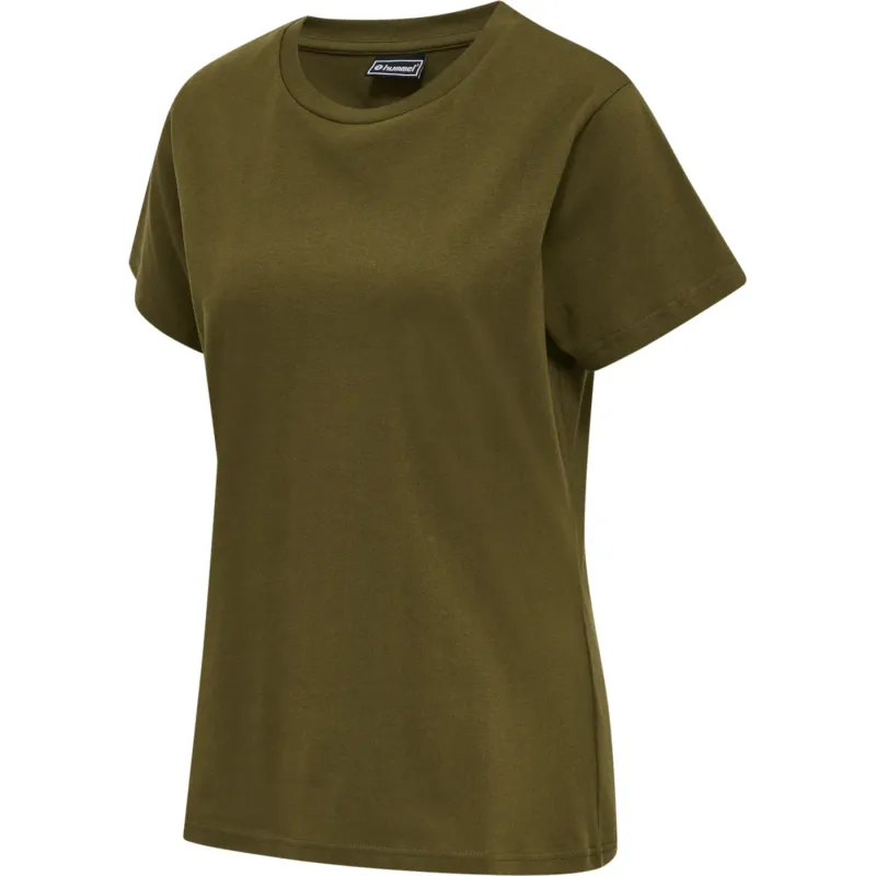 Camiseta de mujer Hummel Red Basic