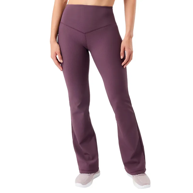 Pantalón acampanado y de canalé mujer Mandala