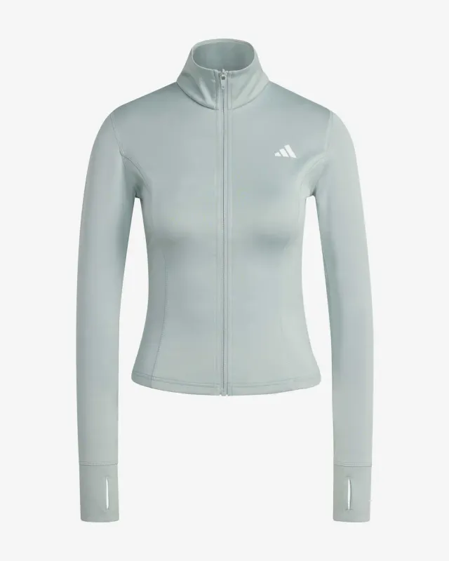 Chaqueta adidas Optime Essentials verde mujer - S