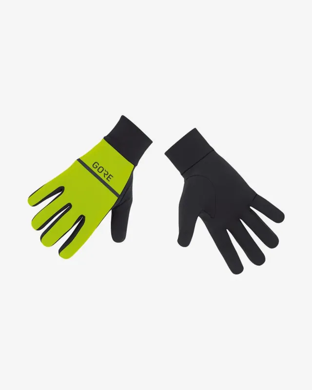Guantes Gore Wear R3 amarillo neón negro - XS