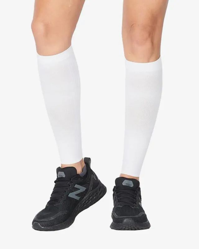 Medias compresión 2XU X Compression blanco - L