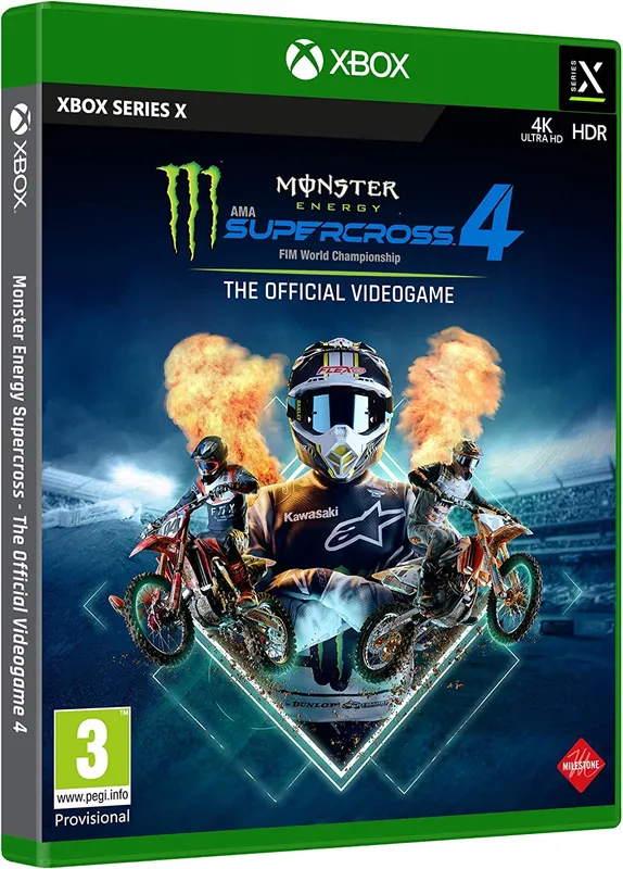 Monster Energy Supercross 4 The Official Videogame Xbox Series (SP)
