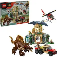 Jurassic World Misión Aérea: Spinosaurus y Quetzalcoatlus, Juegos de construcción