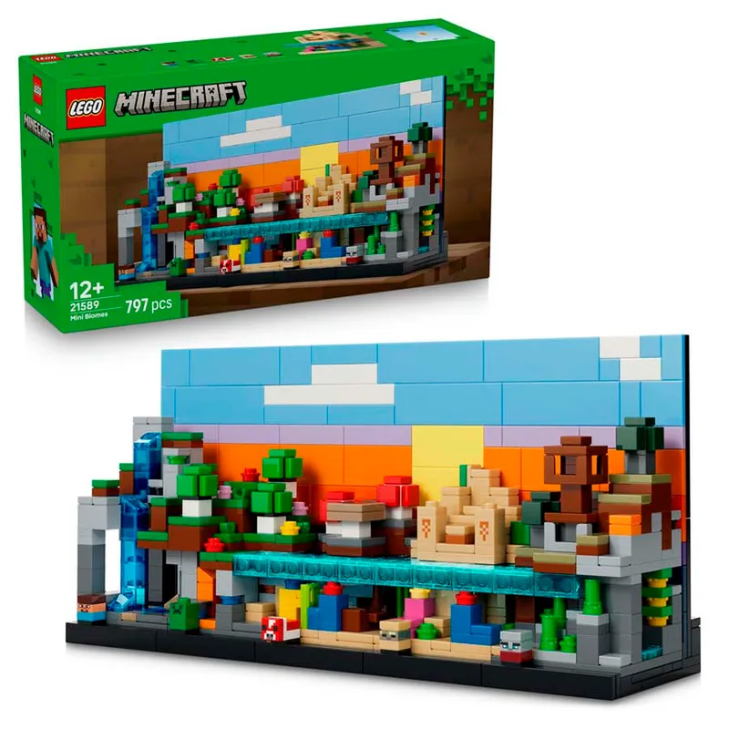 LEGO® Minecraft Minibiomas 21589