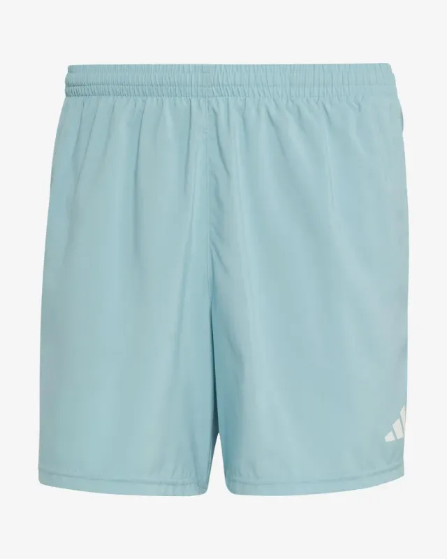 Pantalón corto adidas Own The Run 7inch azul claro blanco - XS