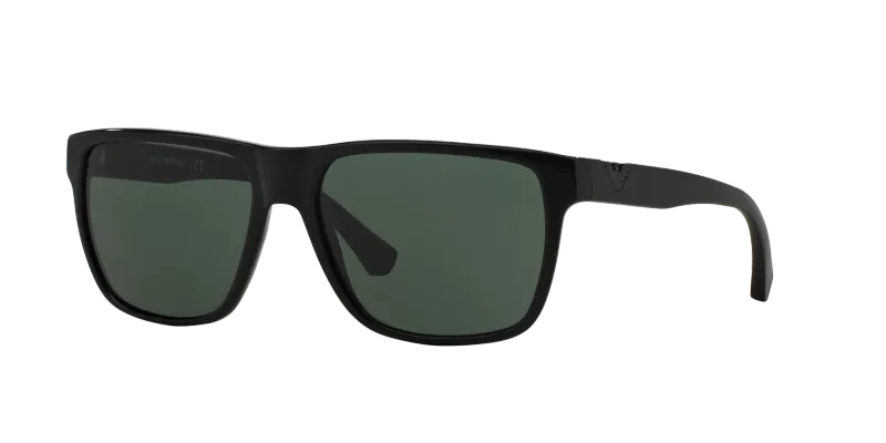 Emporio Armani Hombre Emporio Armani EA4035 501771 Gafas de sol Acetato Negro Verde Cuadrada Normal