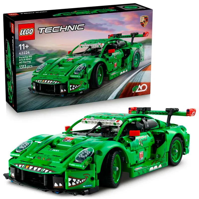 LEGO® Technic Coche Porsche 911 GT3 R REXY AO Racing 42224