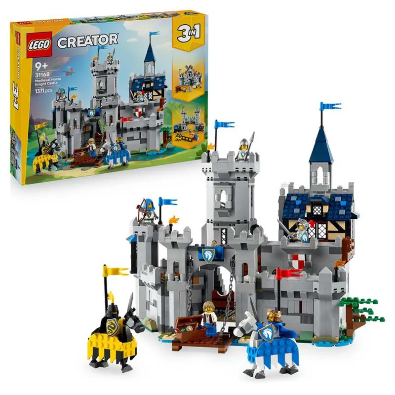 LEGO® LEGO Creator Castillo Medieval de los Caballeros del Corcel 31168