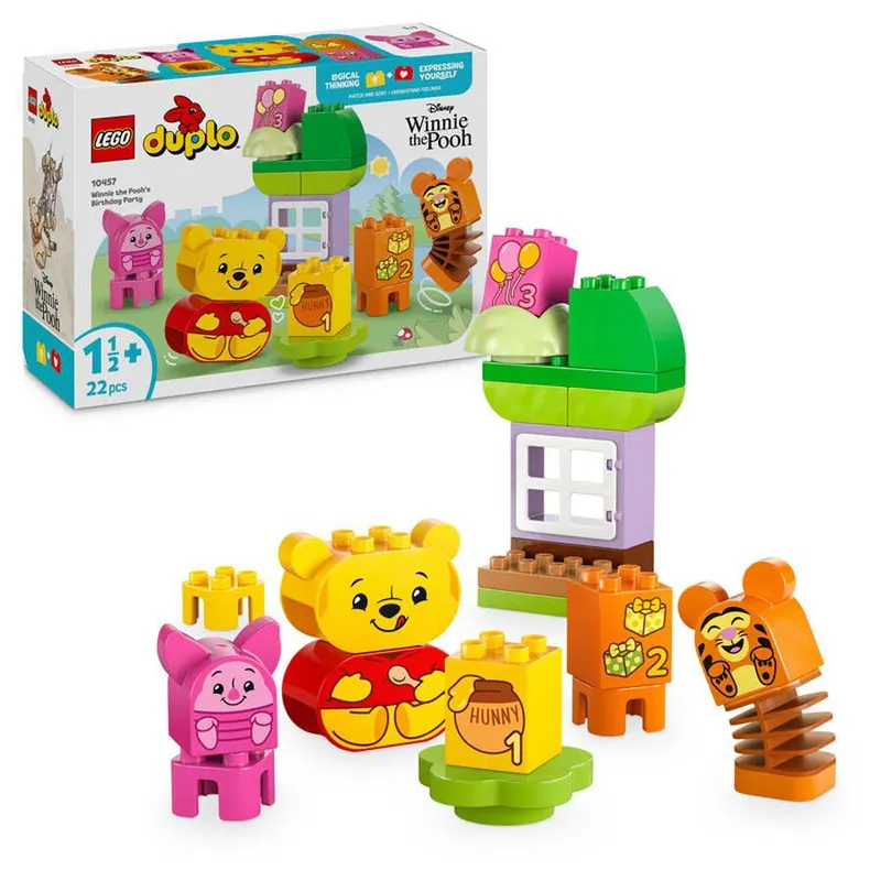 LEGO® DUPLO® | Disney Fiesta de Cumpleaños de Winnie the Pooh 10457