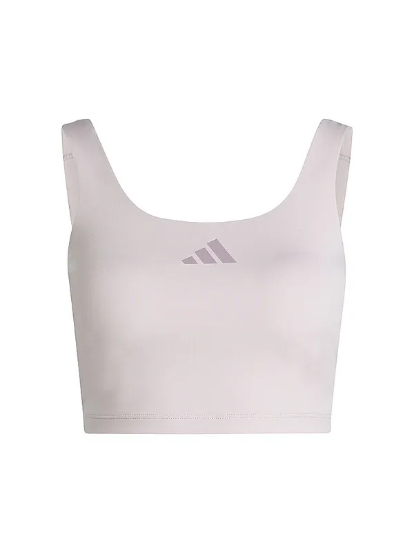ADIDAS Tank de fitness Optime para mujer rosa | L