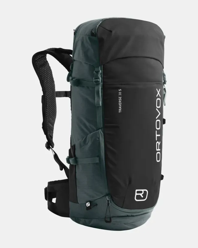 Mochila Ortovox Traverse 38L S negro gris oscuro ártico