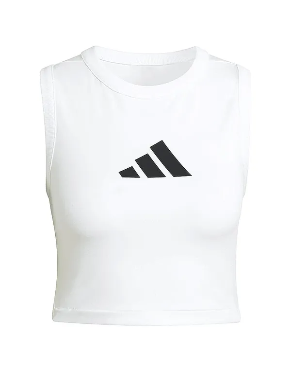 ADIDAS Camiseta Z.N.E. Cropped para mujer blanco | M