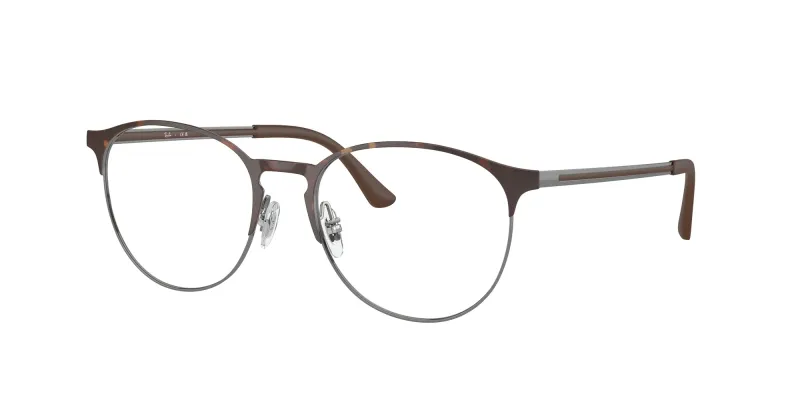Ray - Ban Unisex Ray - Ban RX6375 3172 Monturas ópticas Metal Tortuga Transparente Pantos Normal
