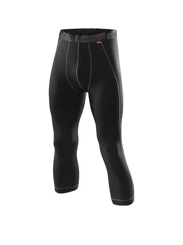 LÖFFLER Calzoncillo funcional 3/4 para hombre negro | 52