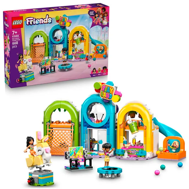 LEGO® Friends Parque de Juegos Cubierto 42686