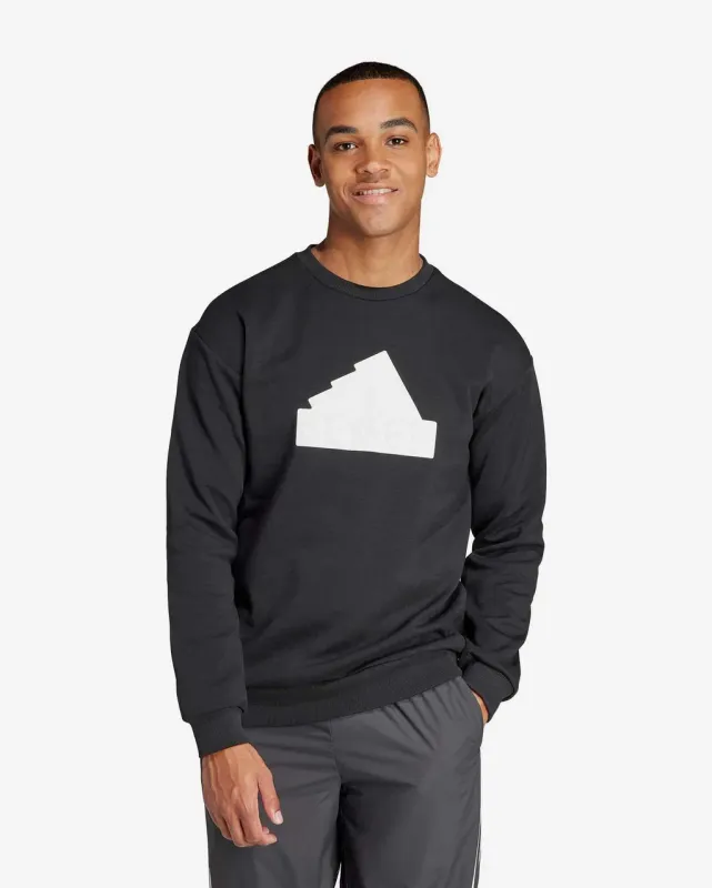 Sudadera adidas Future Icons Badge of Sport negro puro blanco - S
