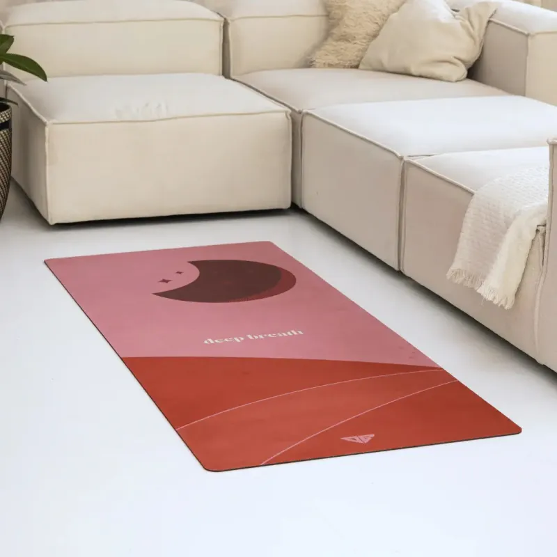Esterillas de yoga Deep Breath Red Moon