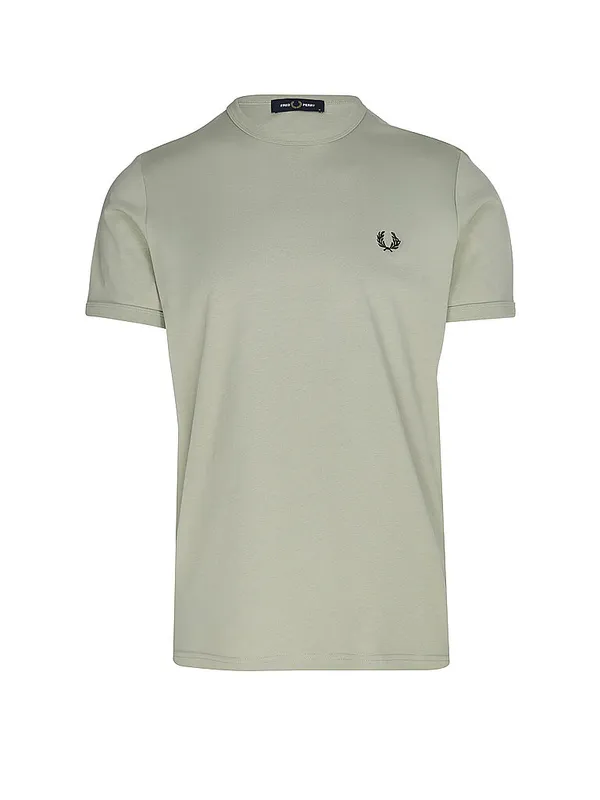 FRED PERRY Camiseta verde | M