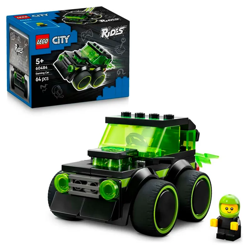 LEGO® City Vehículos: Coche de Carreras de Videojuego 60484