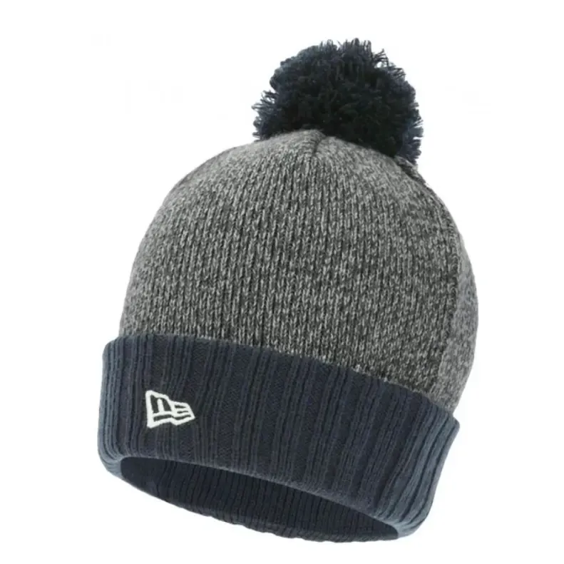Gorro de lana con pompón New Era