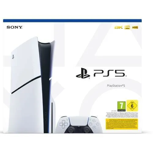 PS5 Slim Blanca con Lector + Dual Sense