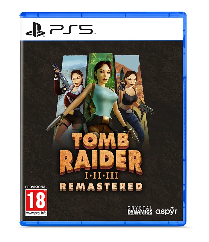 Tomb Raider I-III Remastered Starring Lara Croft PS5 (SP)
