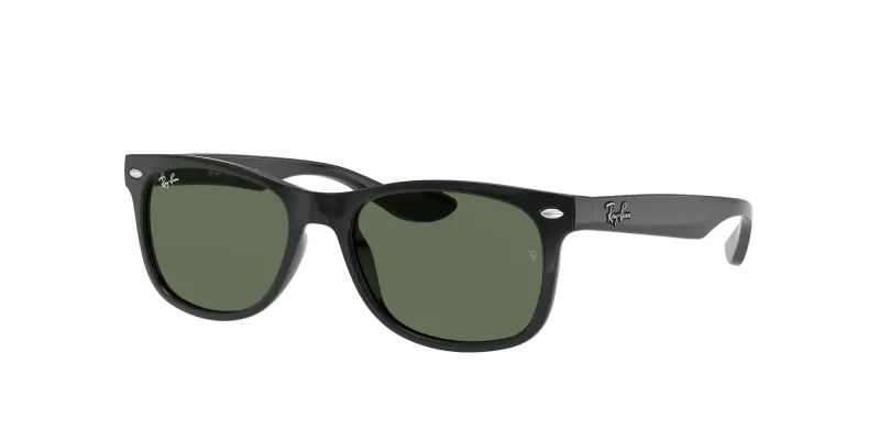 Ray - Ban Niños Ray - Ban RJ9052S JUNIOR NEW WAYFARER 100/71 Gafas de sol Inyectado Negro Verde Cuadrada Normal