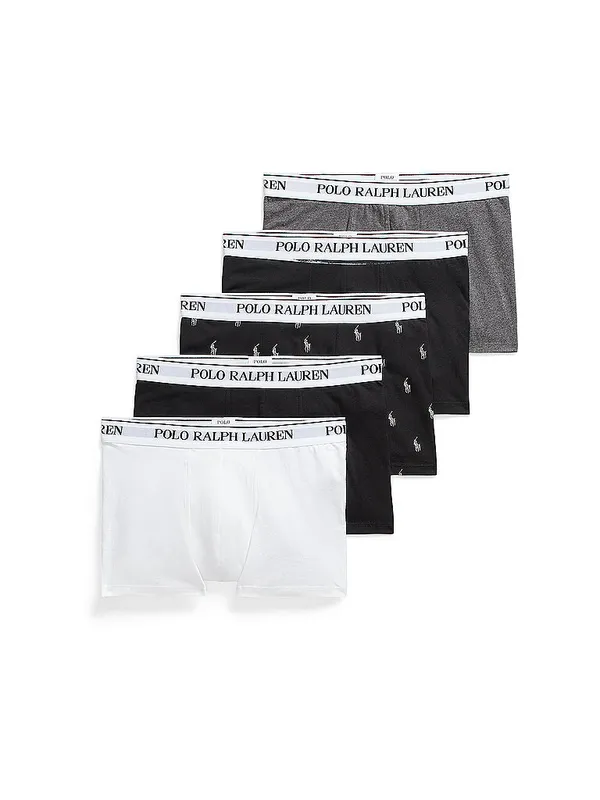 POLO RALPH LAUREN Pantalones pack de 5 blanco / negro /bichr /negro blanco | XXL