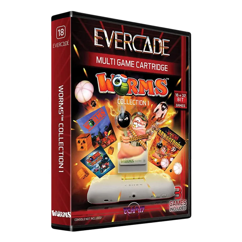 Worms Collection 1 18 Evercade (SP)