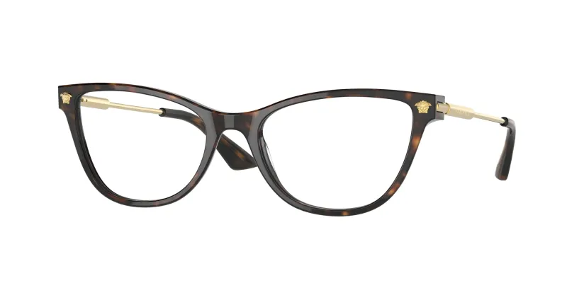 Versace Mujer Versace VE3309 108 Monturas ópticas Acetato Tortuga Cat Eye Normal