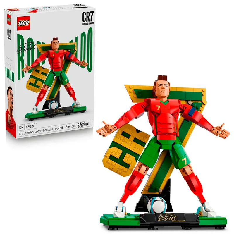 LEGO Editions Cristiano Ronaldo: Leyenda del Fútbol (43016)