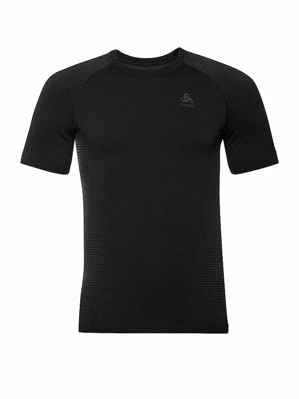 ODLO Camiseta funcional para hombre Performance Warm Eco negro | L