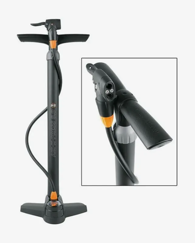 Bomba de pie SKS Air X-Press 8.0 negro