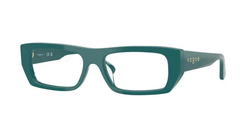 VOGUE EYEWEAR Mujer VOGUE EYEWEAR VO5660U 3246 Monturas ópticas Acetato Verde Cuadrada Normal