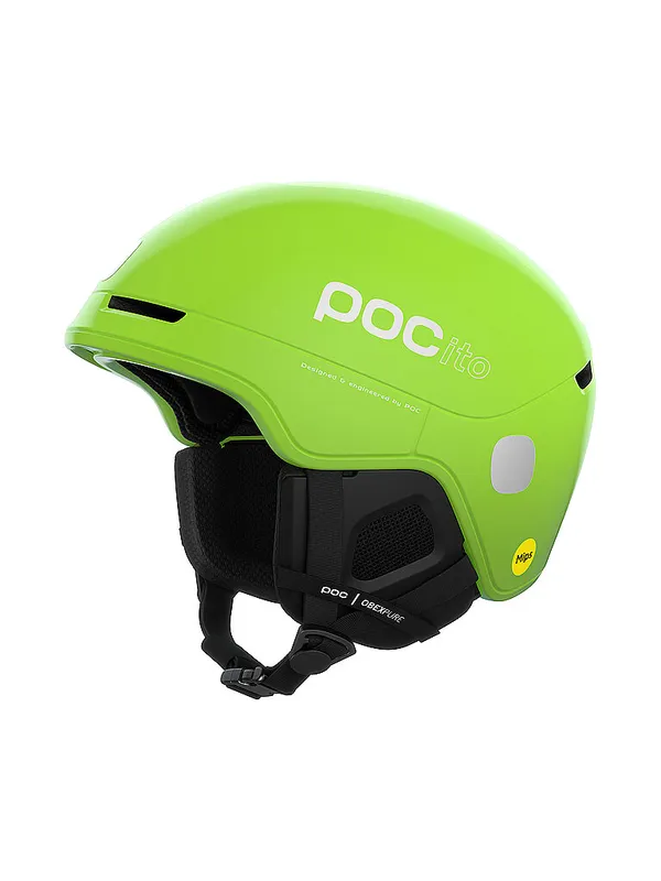 POC Casco de esquí para niños POCito Obex MIPS amarillo | 51-54CM