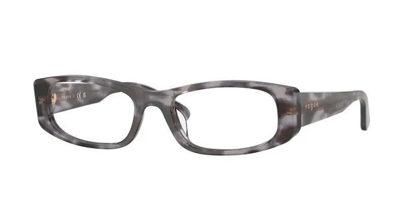 VOGUE EYEWEAR Mujer VOGUE EYEWEAR VO5699U 3291 Monturas ópticas Acetato Tortuga Transparente Pillow Normal