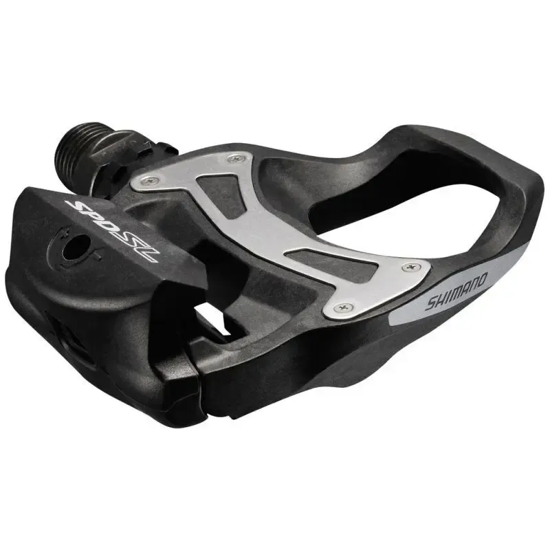 Pedales de carretera con fijación en un lado, incluida la cuña sin reflector Shimano SPD-SL PD-R550L