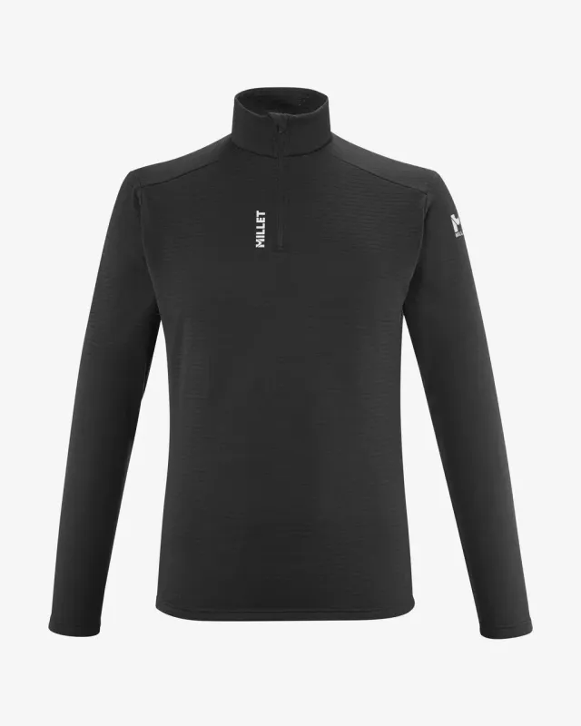 Forro polar Millet Intense Fleece negro carbón - XXL