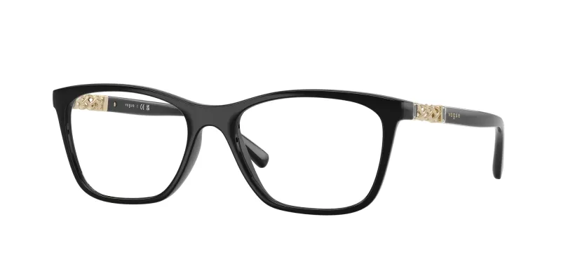 VOGUE EYEWEAR Mujer VOGUE EYEWEAR VO5632B W44 Monturas ópticas Nylon Negro Pillow Normal