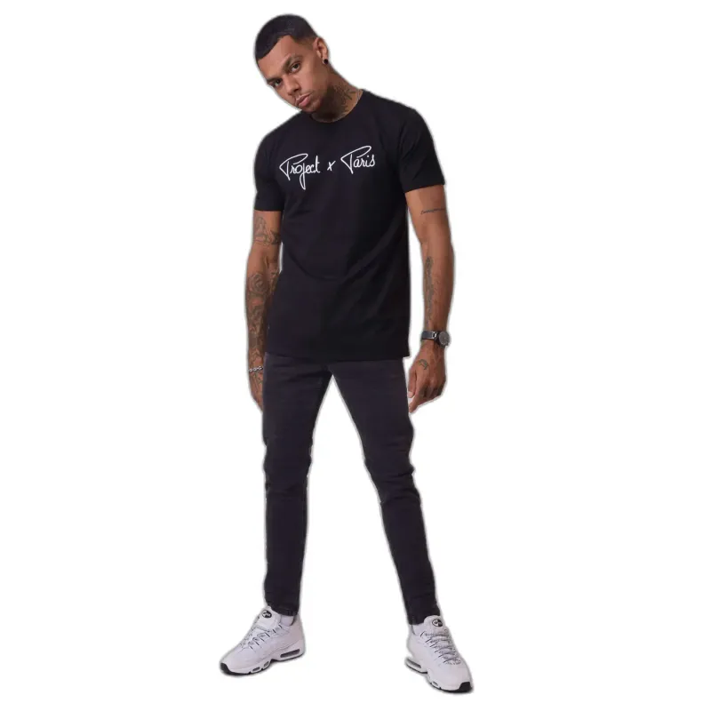 Camiseta Project X Paris Logo basic broderie