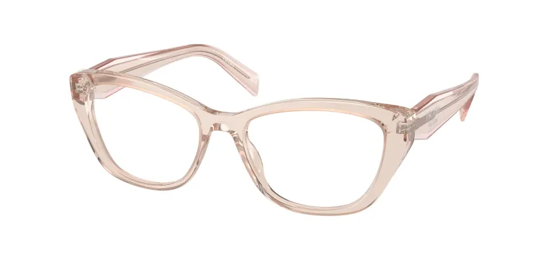 Prada Mujer Prada PR 19WV 15J1O1 Monturas ópticas Acetato Rosa Cat Eye Normal