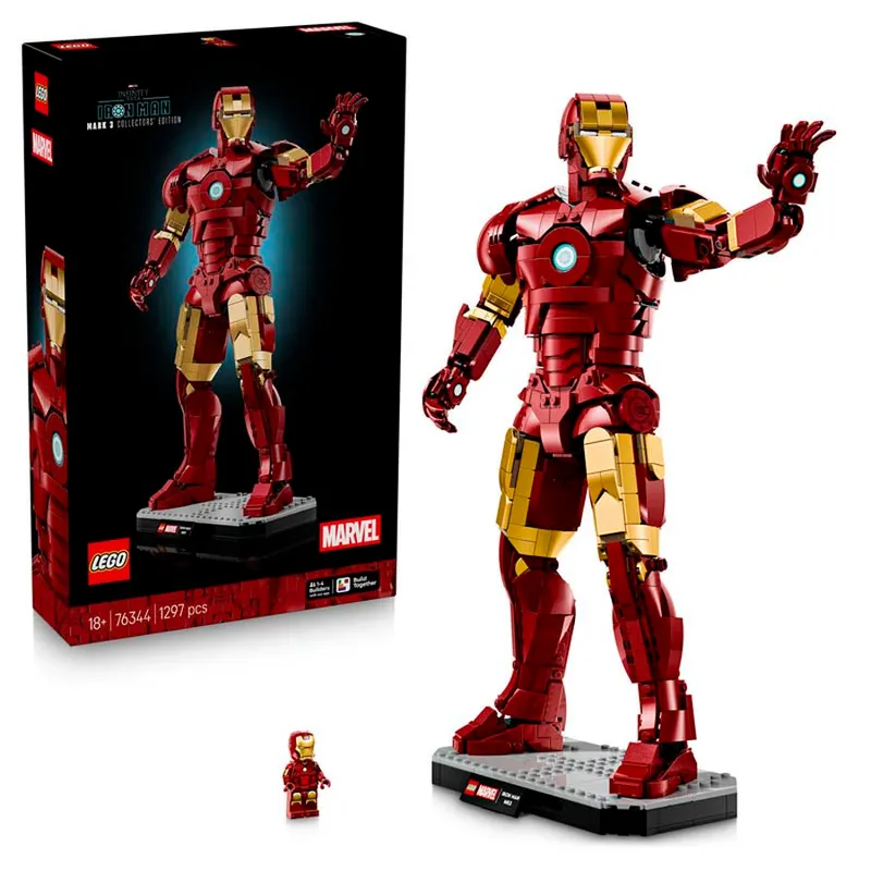 LEGO® Super Heroes Iron Man Mark 3: Edición para Coleccionistas 76344