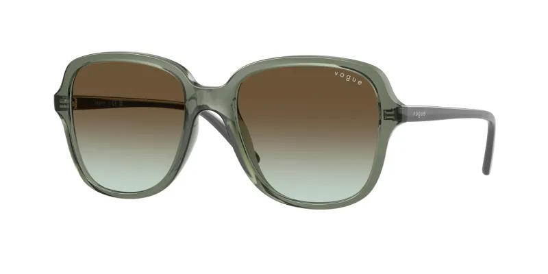 VOGUE EYEWEAR Mujer VOGUE EYEWEAR VO5601S 3086E8 Gafas de sol Nylon Verde Verde Cuadrada Normal Sombreado