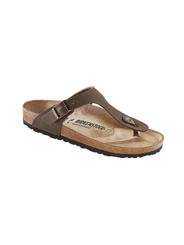 BIRKENSTOCK Pantoletten GIZEH marrón claro | 36