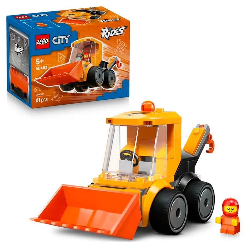 LEGO® City Vehículos: Cargadora de Obra 60483